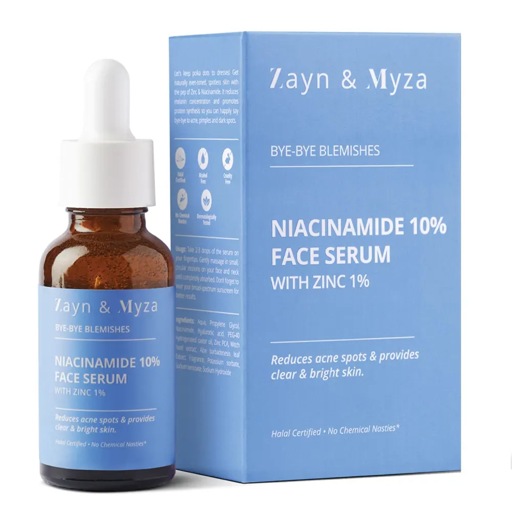 Zayn And Myza Niacinamide 10% Face Serum With Zinc 1% 30Ml