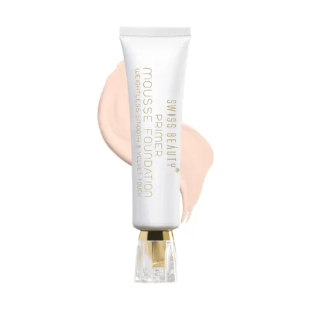 SWISS BEAUTY PRIMER MOUSSE FOUNDATION 01 WHITE IVORY 30ML