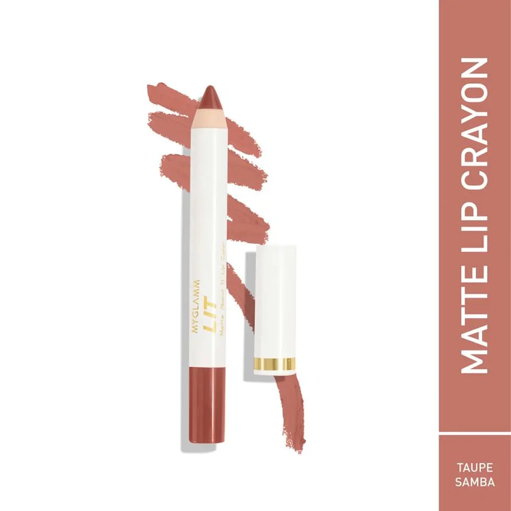 Myglamm Lit Matte About It Lip Color 11 Taupe Samba 2.8G