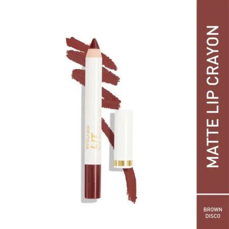 Myglamm Lit Matte About It Lip Color 12 Brown Disco 2.8G