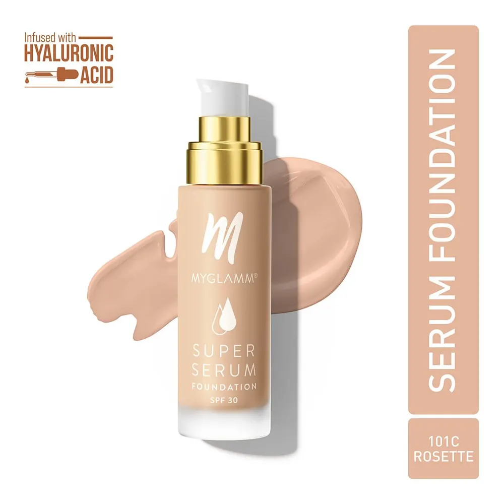 Myglamm Super Serum Foundation101C Rosette 33G
