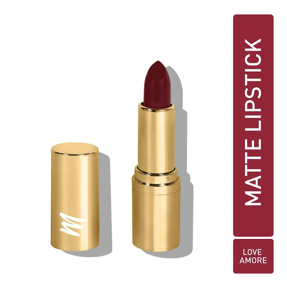 Myglamm Treasure It Suede Matte Lipstick Xo 03 Love Amore 4.2G