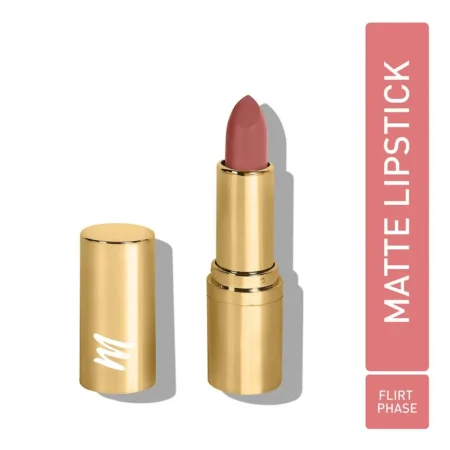 Myglamm Treasure It Suede Matte Lipstick Xo 06 Flirt Phase 4.2G