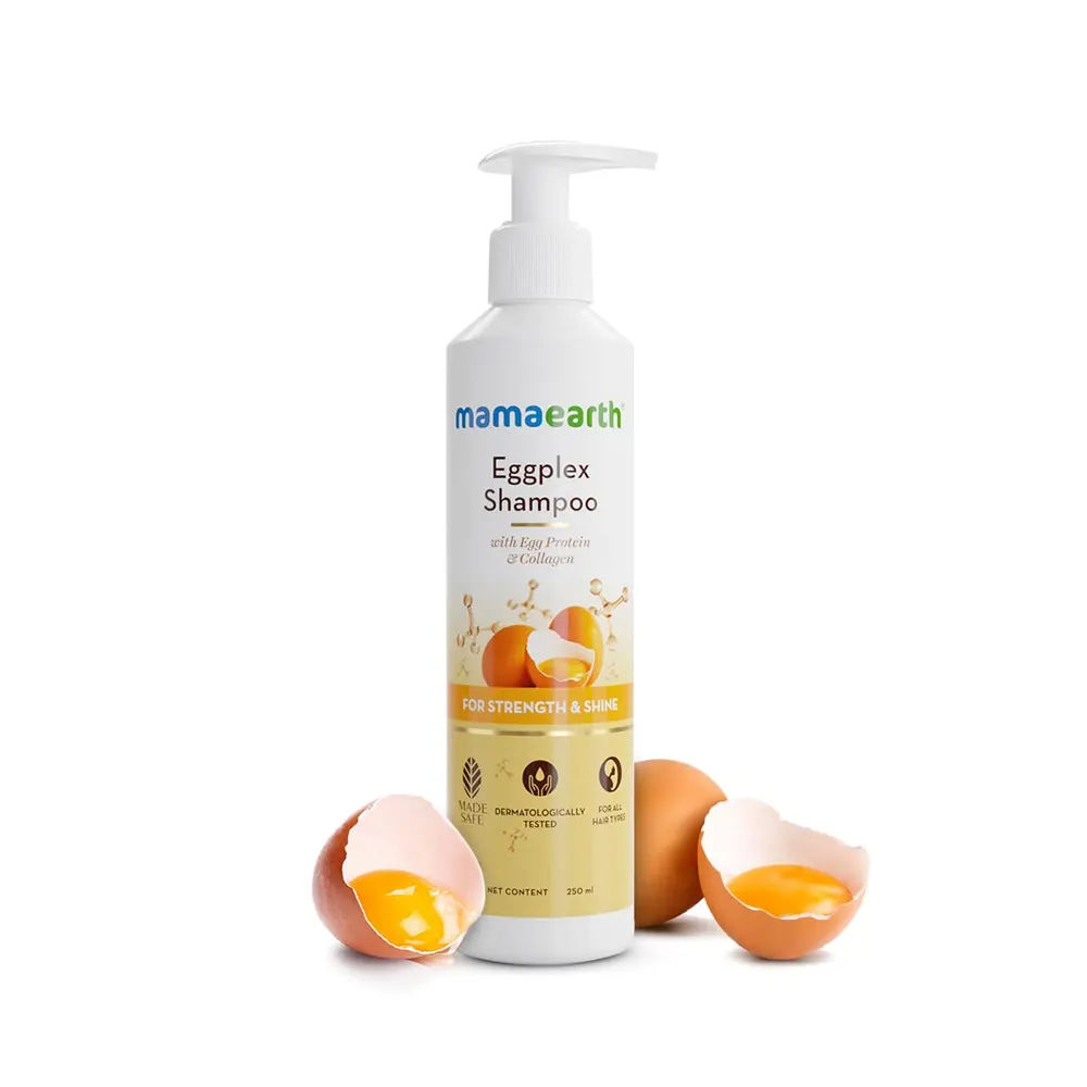 Mamaearth Eggplex Shampoo With Egg Protein And Collagen 250Ml