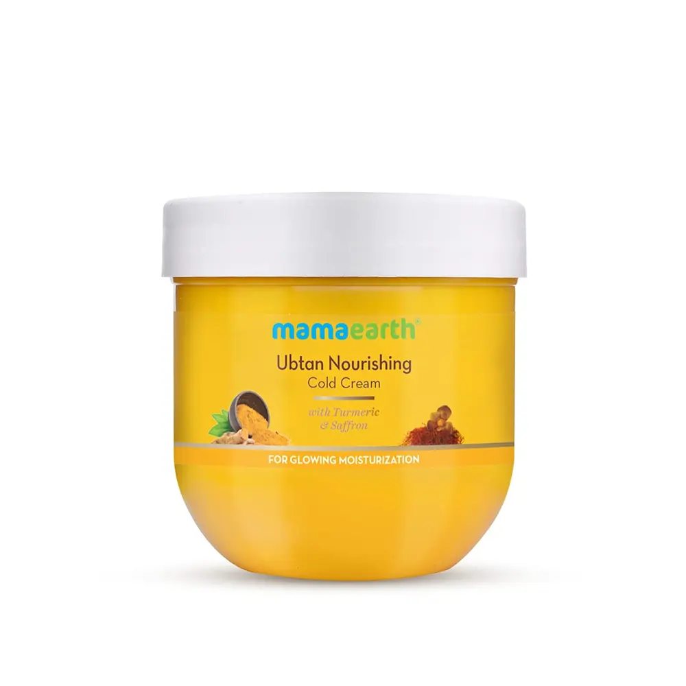 Mamaearth Ubtan Nourishing Cold Cream With Turmeric And Saffron 100G