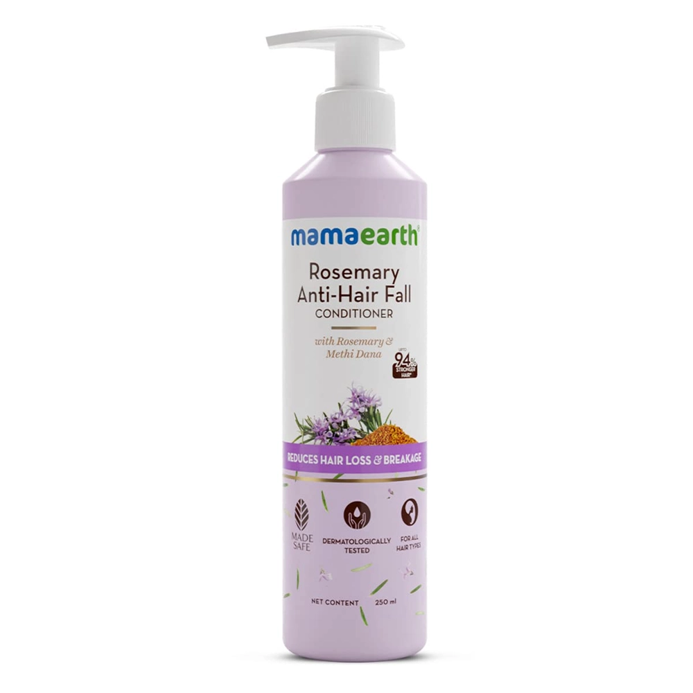 Mamaearth Rosemary Anti Hair Fall Conditioner With Rosemary & Methi Dana Reduces Hair Loss & Breakage 250Ml