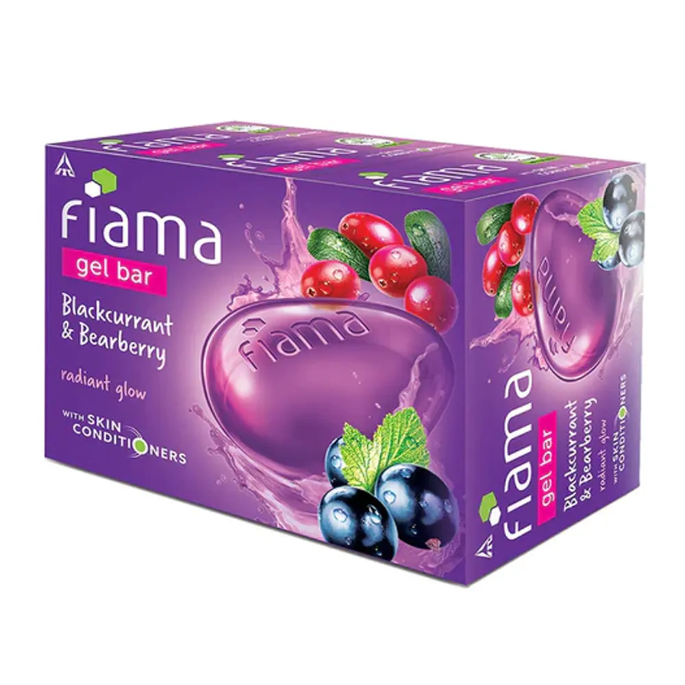 Itc Fiama Blackcurrant And Bearberry Gel Bar 375G