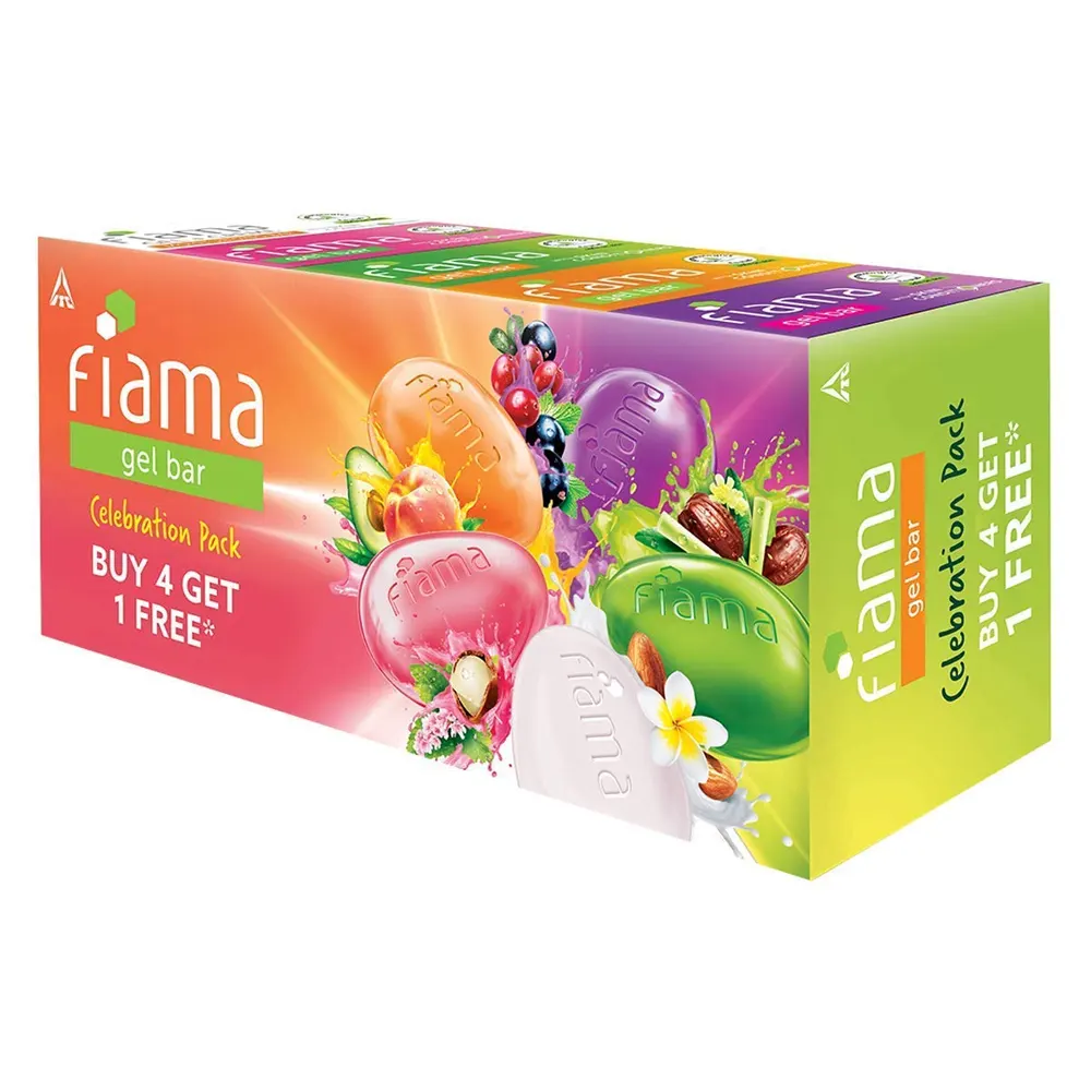 Fiama Gel Bar Celebration Pack 5N In 1