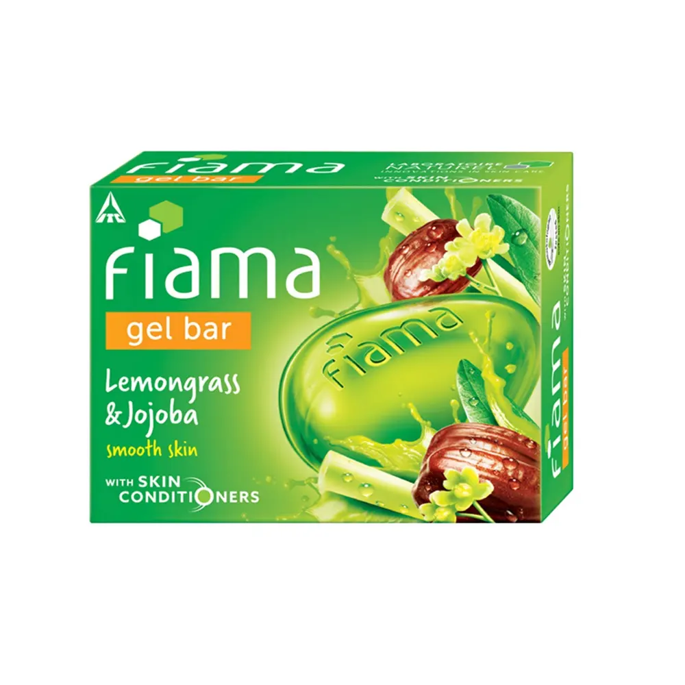 Itc Fiama Gel Bar Lemongrass And Jojoba Smooth Skin 75G