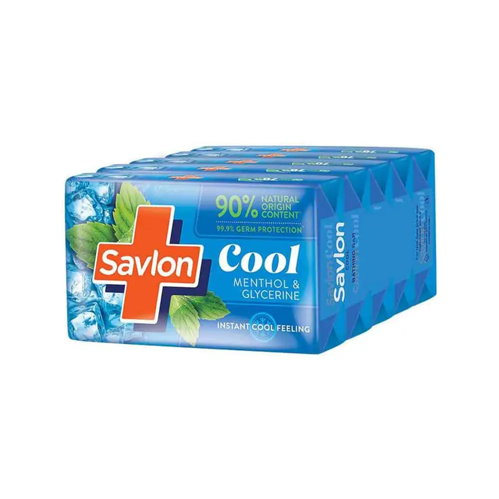 Savlon Cool Menthol & Glycerine 4 X125G