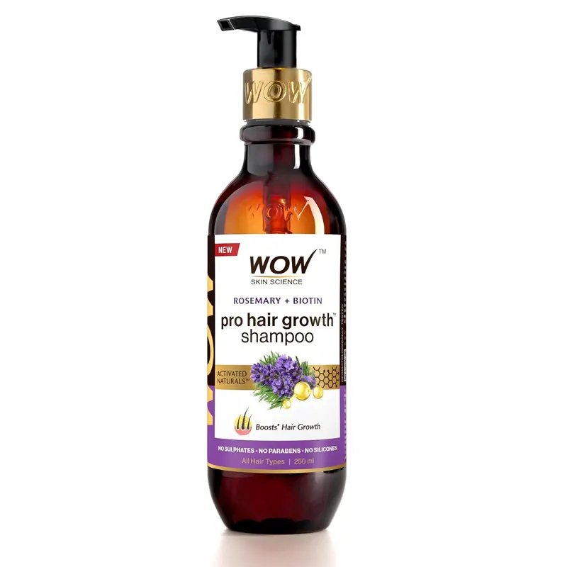 Wow Skin Science Rosemary With Biotin Shampoo 250Ml