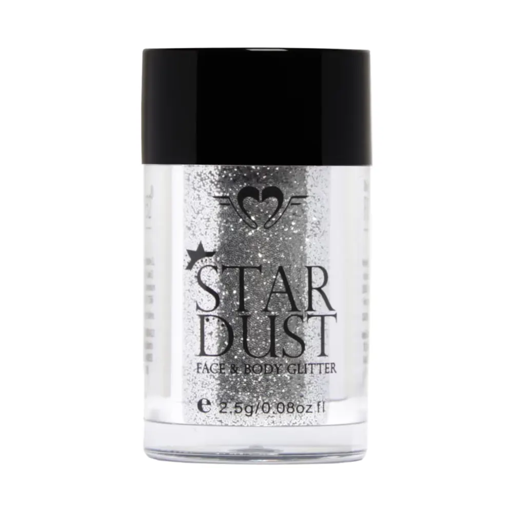 Forever 52 Professional Star Dust Face & Body Glitter Sd009 Silver Castle 2.5G