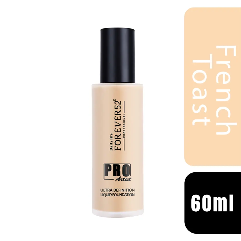 Forever 52 Professional Pro Artist Ultra Definition Liquid Foundation Buf004 French Toast 60Ml