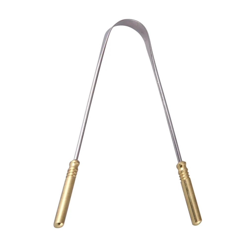 Gubb Tongue Cleaner G+ Brass Handle 1N
