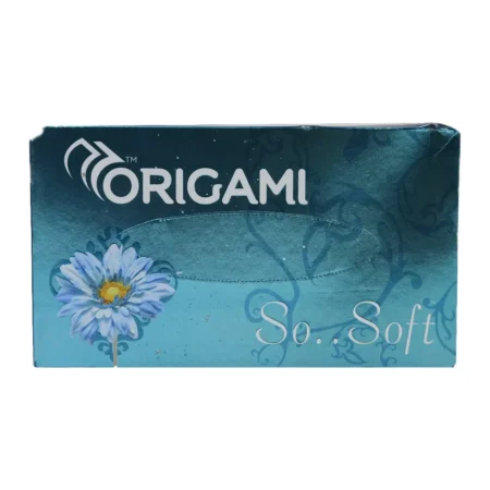 ORIGAMI SO SOFT FACE TISSUE 100 PULLS 2 PLY