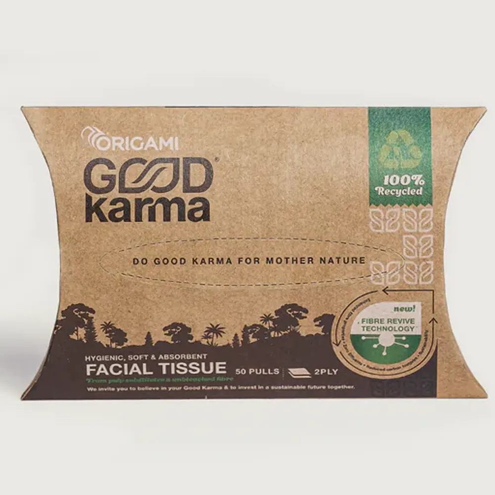 Origami Good Karma Facial Tissue 50 Pulls 2Ply