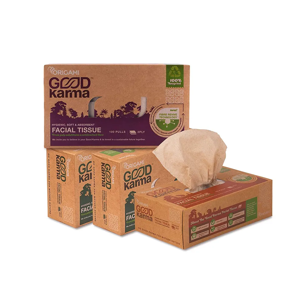 Origami Good Karma Facial Tissue 60 Pulls 2Ply