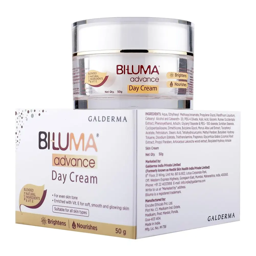 Biluma Advanced Day Cream Brightens Nourishes 50G
