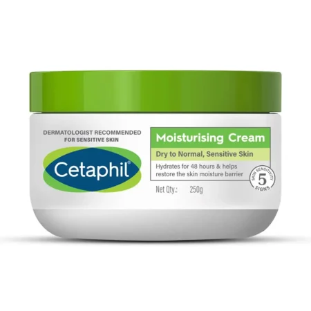 Cetaphil Moisturising Cream Dry To Normal Sensitive Skin 250G