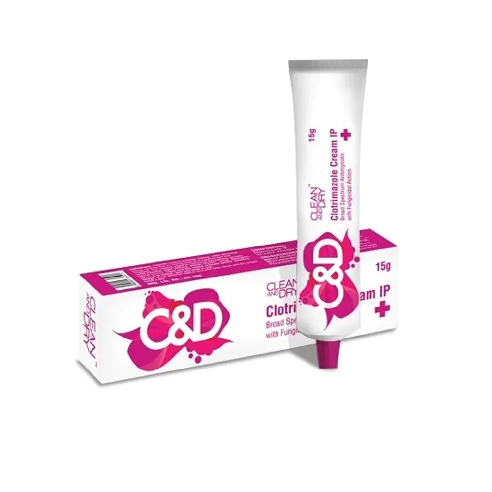 Clean And Dry Clotrimazole Cream 15G
