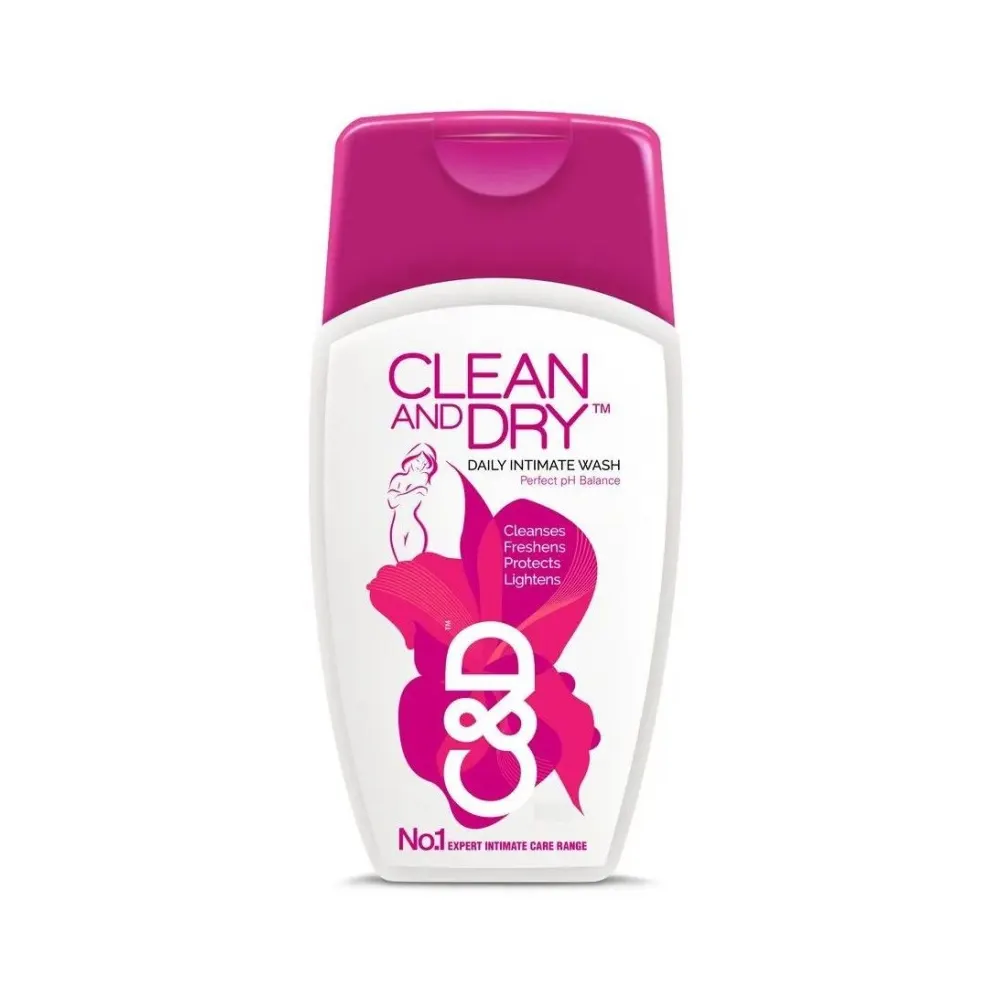 Clean And Dry Daily Intimate Wash 184Ml