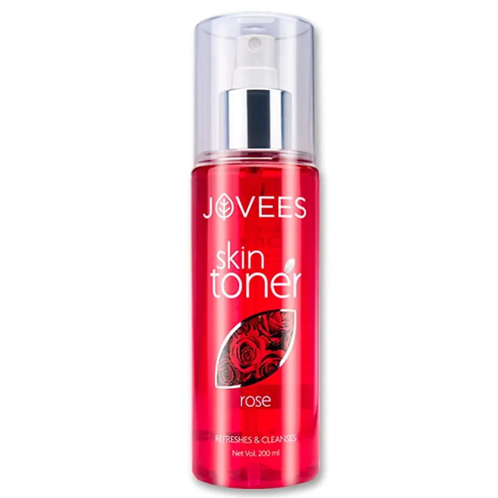 Jovees Skin Toner Rose Refreshes & Cleanses 200Ml