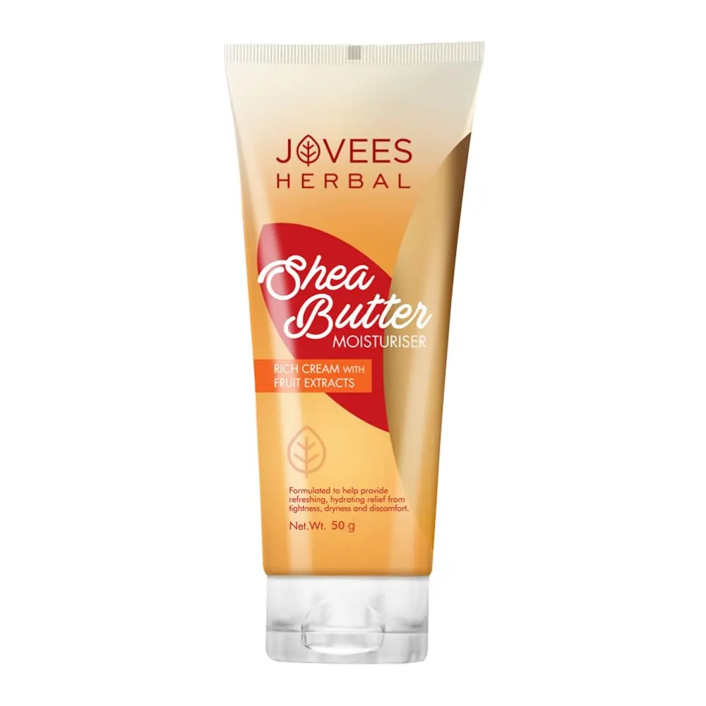 Jovees Herbal Shea Butter Moisturiser Rich Cream With Fruit Extracts 50G