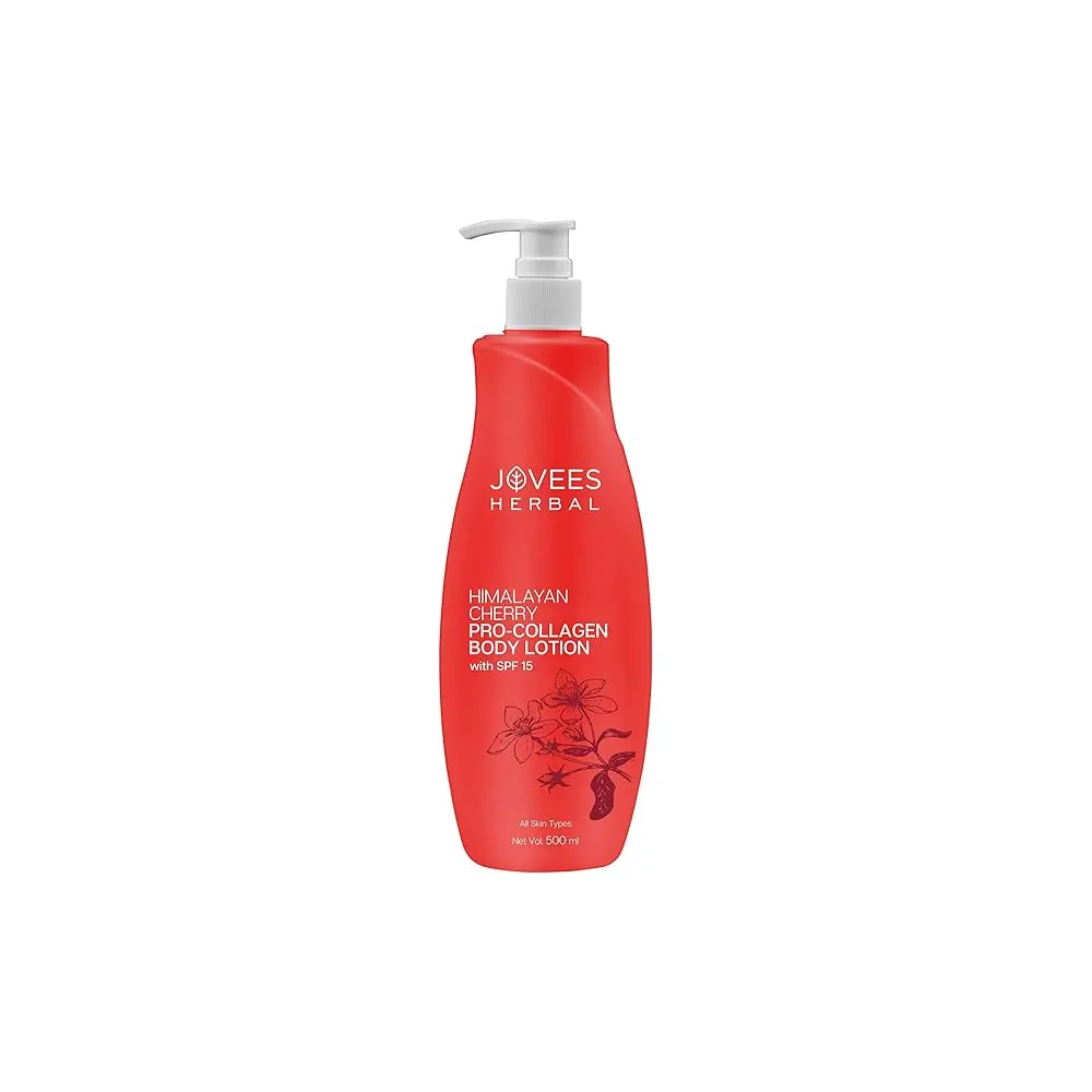 Jovees Herbal Himalayan Cherry Pro-Collange Body Lotion With Spf 15 All Skin Types 300Ml