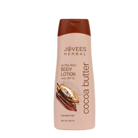Jovees Herbal Cocoa Butter Ultra Rich Body Lotion With Spf 15 All Skin Types 300Ml