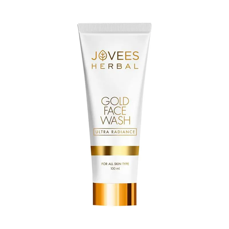 Jovees Herbal Gold Face Wash Ultra Radiance For All Skin Types 100Ml