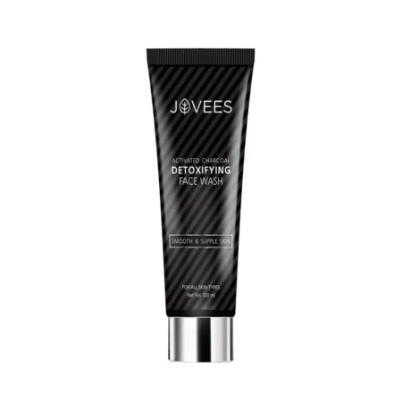 JOVEES ACTIVATED CHARCOAL DETOXIFYING FACE WASH SMOOTH AND SUPPLE SKIN 120ML