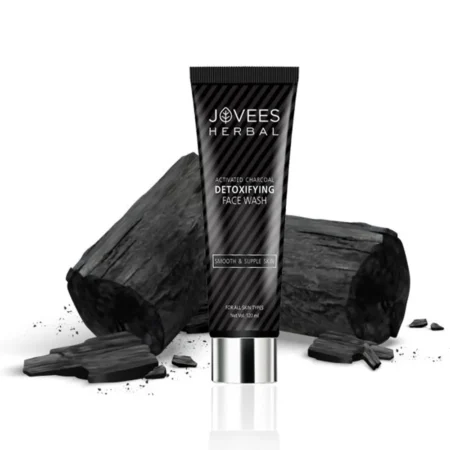 Jovees Herbal Activated Detoxifying Face Wash Smooth & Supple Skin For All Skin Types 50Ml