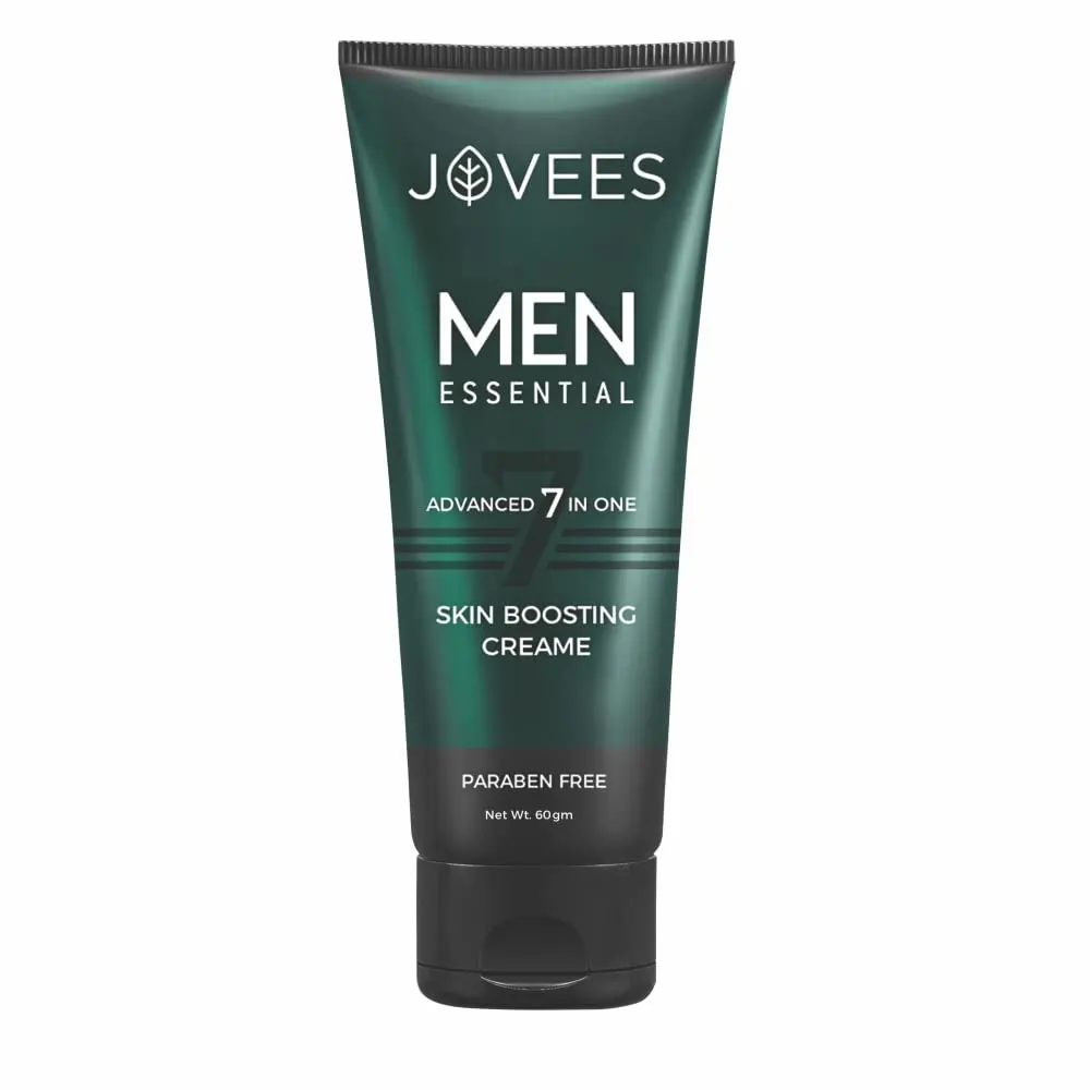 Jovees Men Essential Advanced 7 In One Skin Boosting Creame Paraben Free 60 Gm