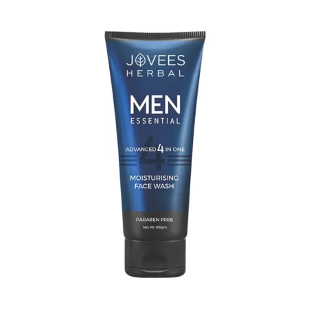 JOVEES HERBAL MEN ESSENTIAL ADVANCED 4 IN ONE MOISTURISING FACE WASH 100ML