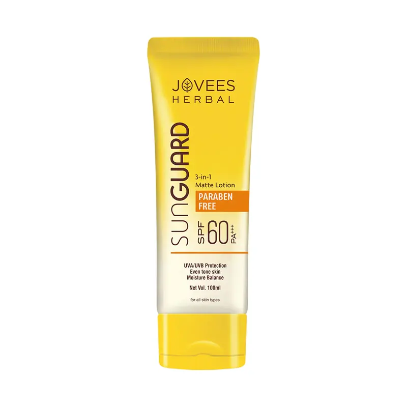 Jovees Herbal Sun Guard 3-In-1 Matte Lotion Spf60 50Ml