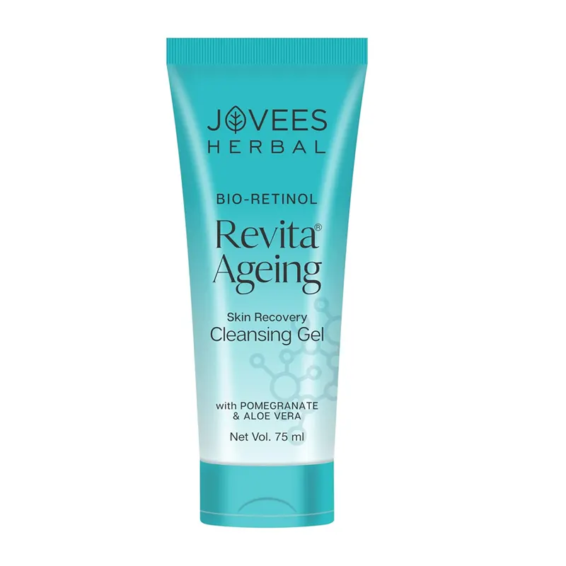 Jovees Herbal Bio-Retional Revita Ageing Skin Recovery Cleansing Gel 75Ml