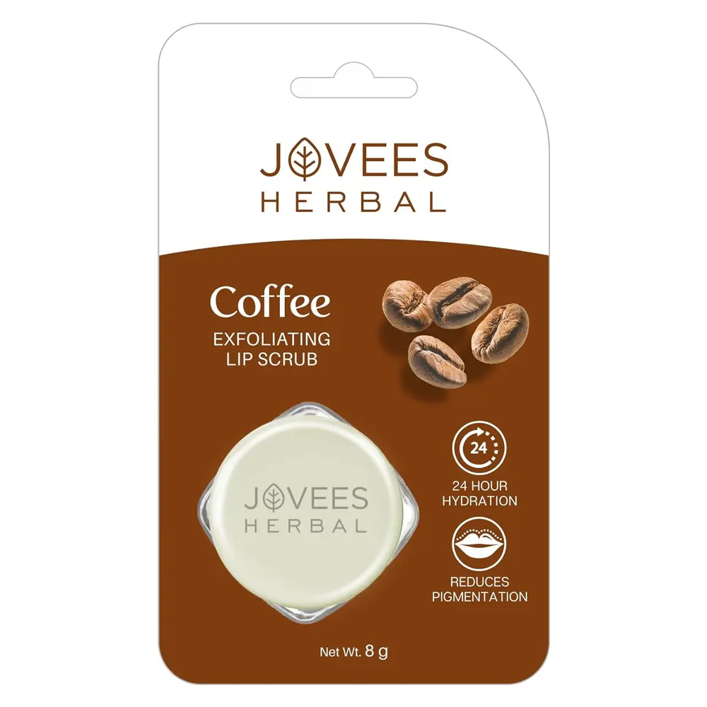 Jovees Herbal Coffee Exfoliating Lip Scrub 8G