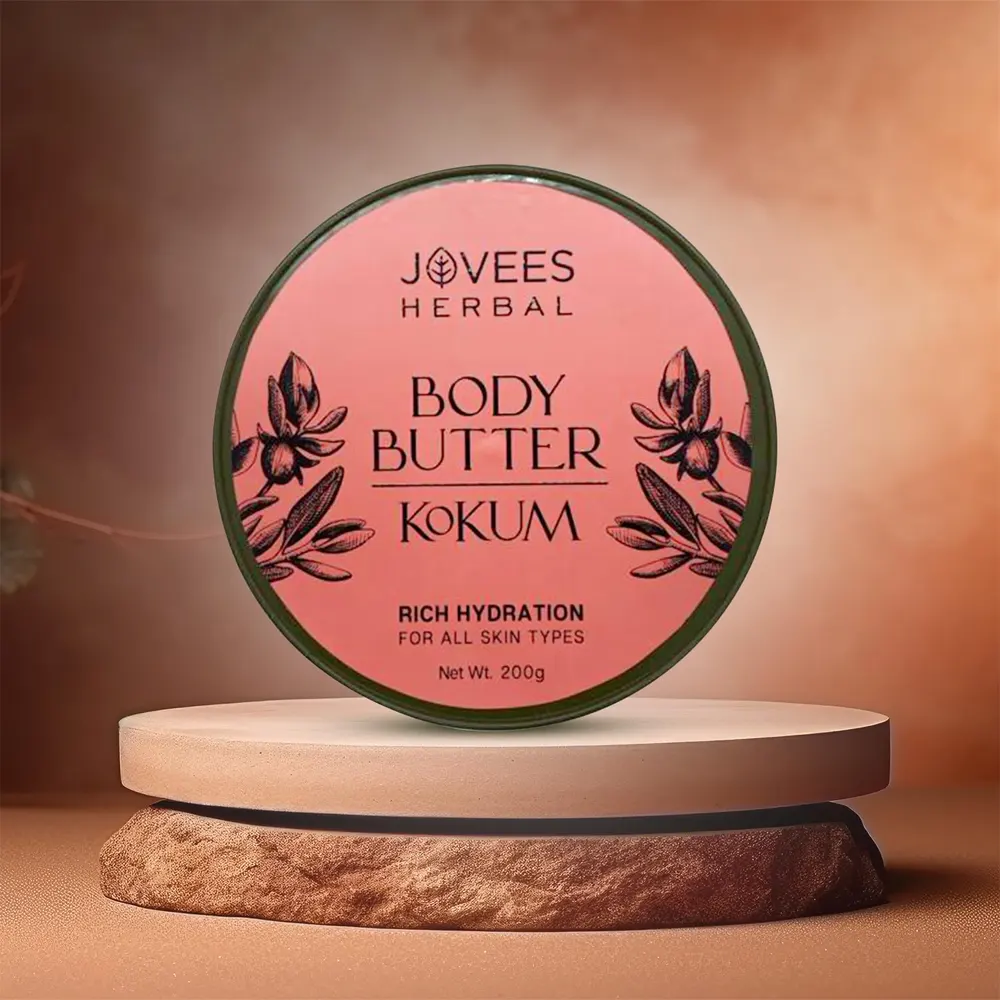 Jovees Herbal Body Butter Kokum Rich Hydration For All Skin Types 200G