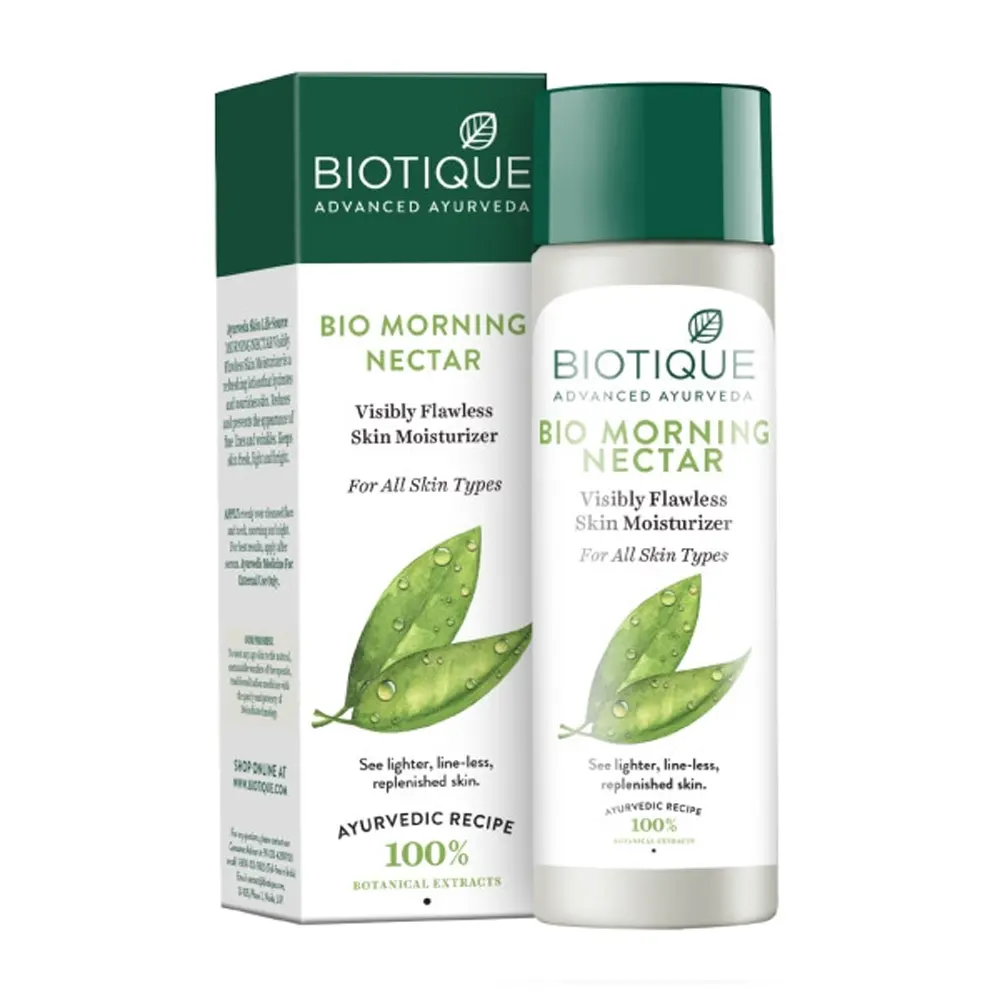 Biotique Morning Nectar Visibly Flawless Skin Moisturizer 120Ml