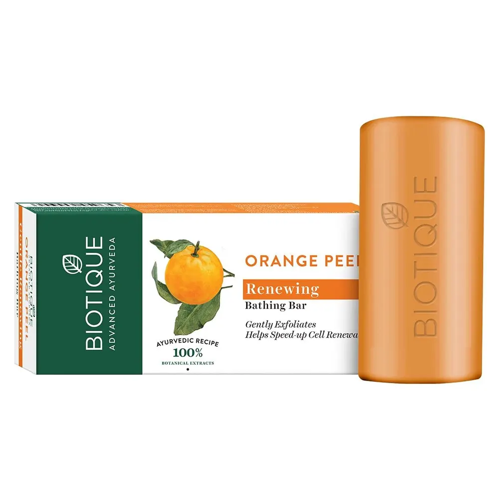 Biotique Bio Orange Peel Revitalizing Body Soap 150G