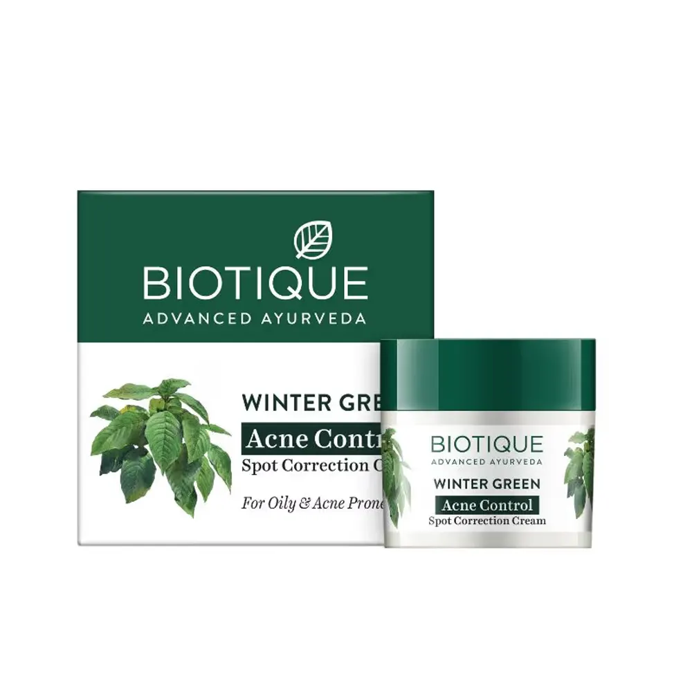 Biotique Bio Winter Green Spot Correcting Anti-Acne Cream 15G