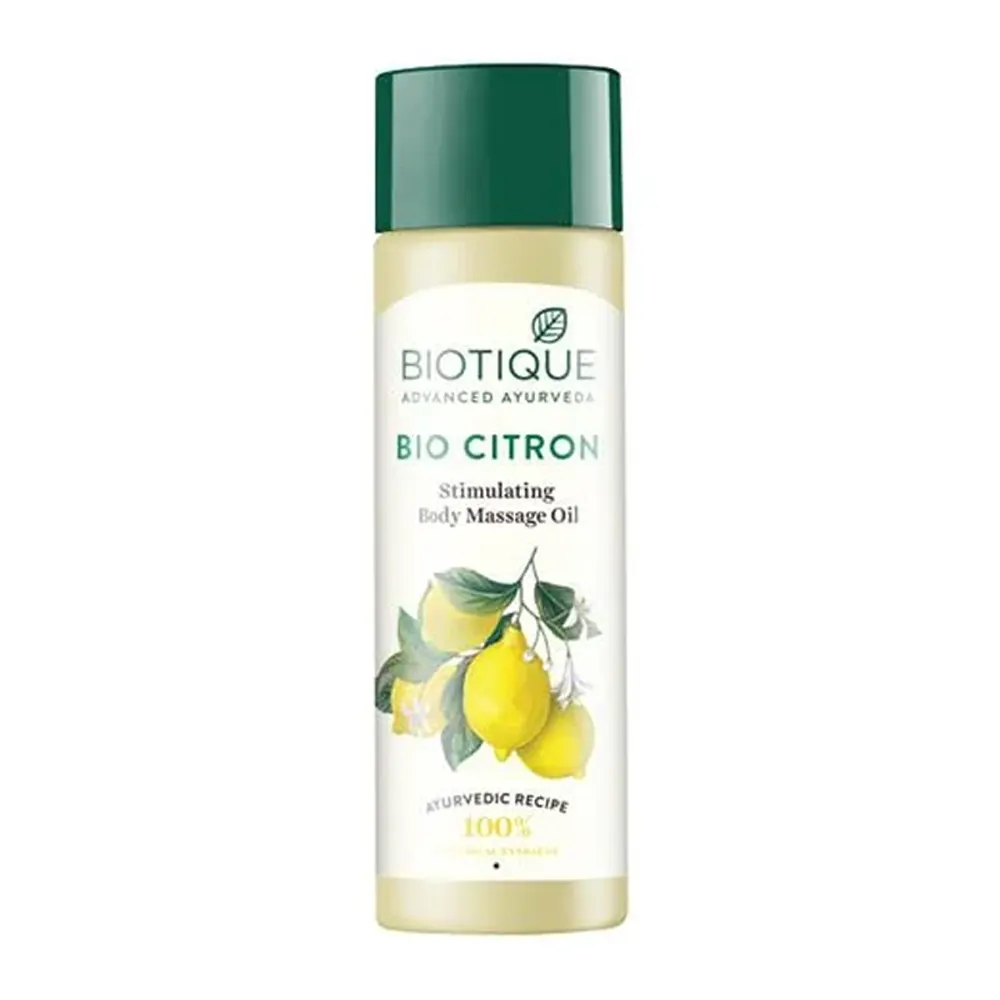 Biotique Bio Citron Stimulating Body Massage Oil 200Ml
