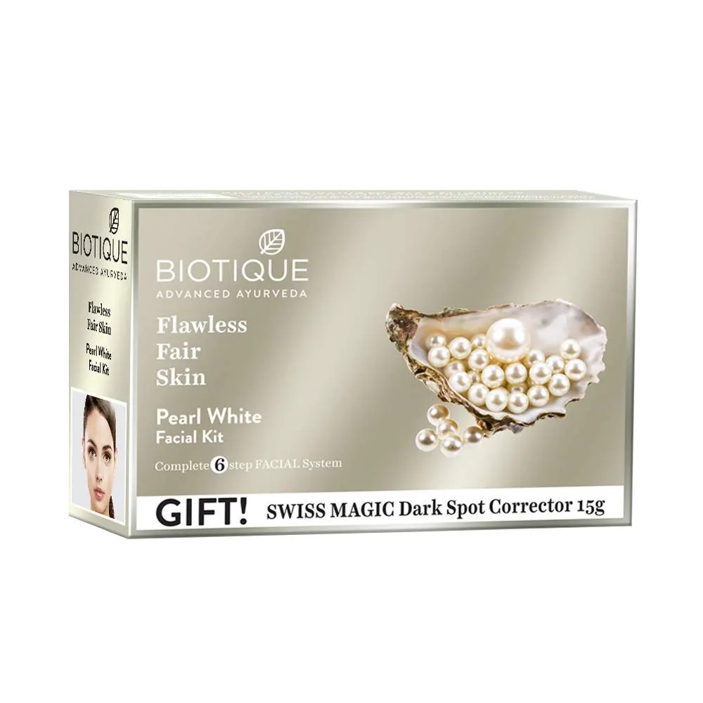 Biotique Flawless Fair Skin Pearl White Facial Kit 15G