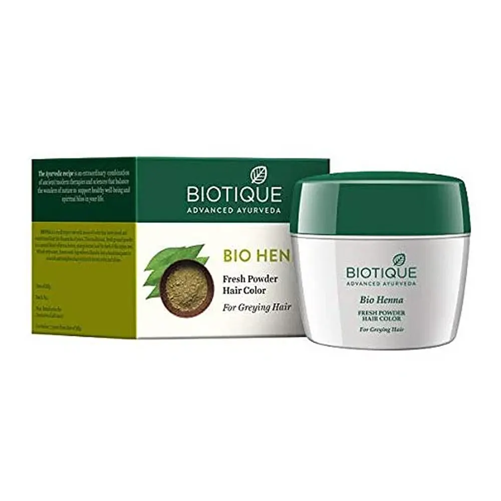 Biotique Bio Henna Fresh Powder Hair Color 90G