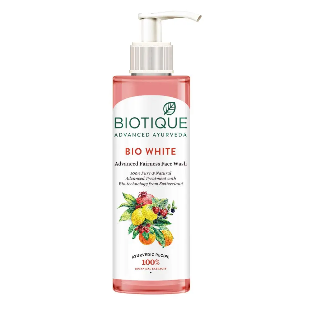 Biotique Bio White Advanced Fairness Face Wash 200Ml