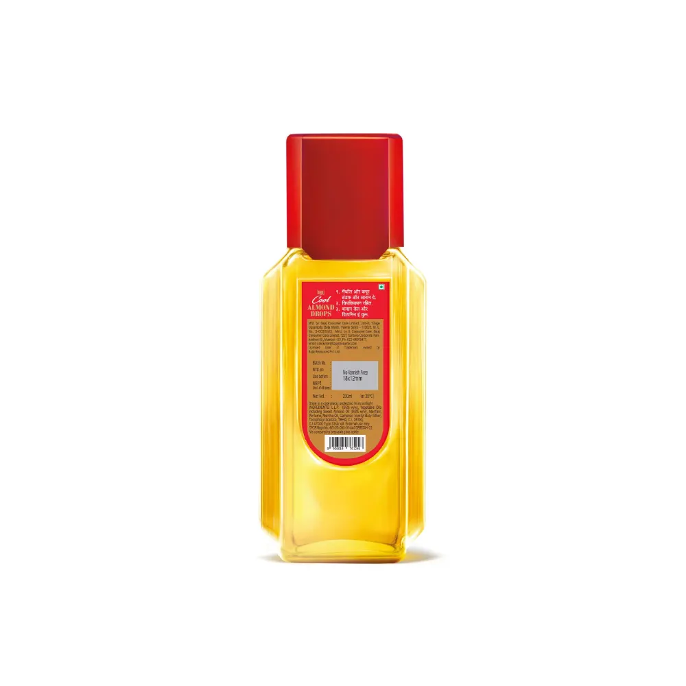 Bajaj Cool Almond Drops Non Sticky Hair Oil 45Ml