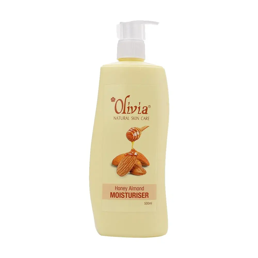 Olivia Natural Skin Care Honey Almond Moisturiser 500Ml