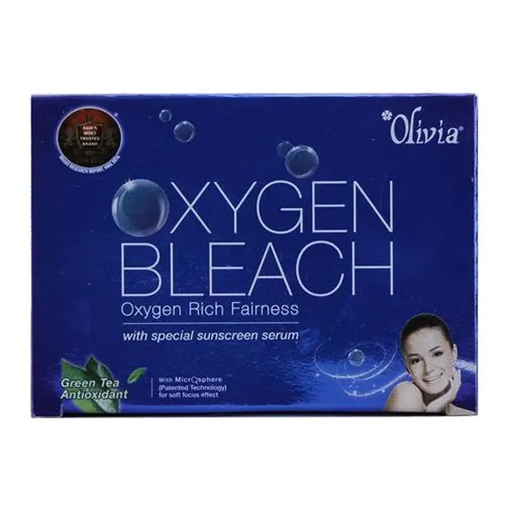 Olivia Qxygen Bleach Oxygen Rich Fairness With Special Sunscreen Serum 30G