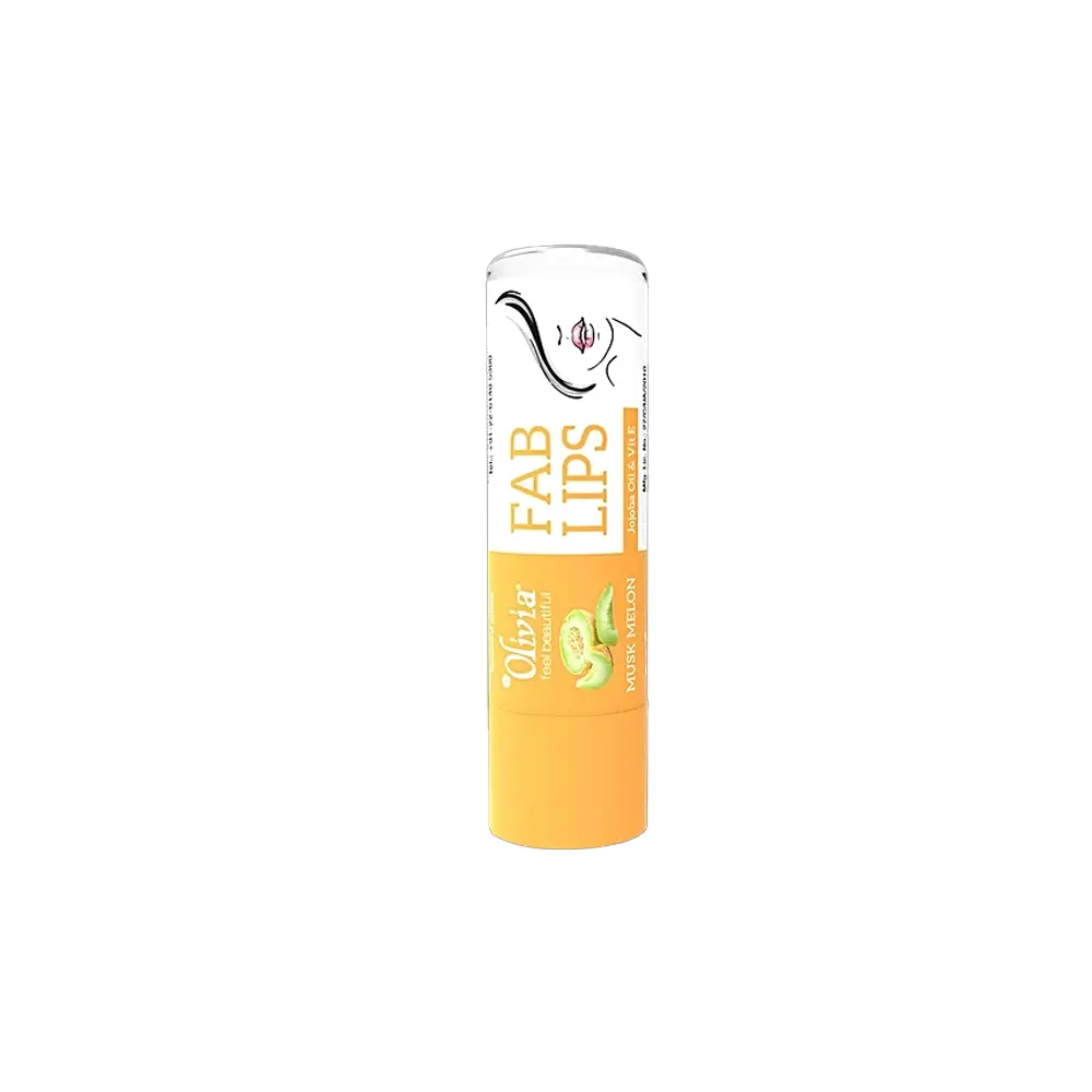 Olivia Feel Beautiful For Glowing Lips Fab Lips Musk Lemon 4.3G