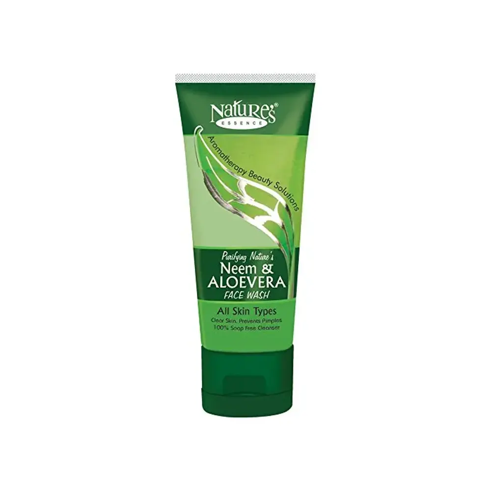 Nature'S Essence Purifying Neem And Aloevera Face Wash 100Ml